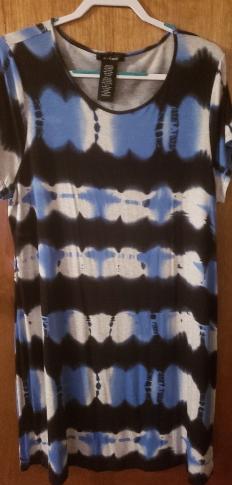Tie-Dye Shirt Dress